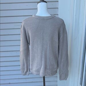 Kenneth Cole Men's Light Tan Crewneck Sweater